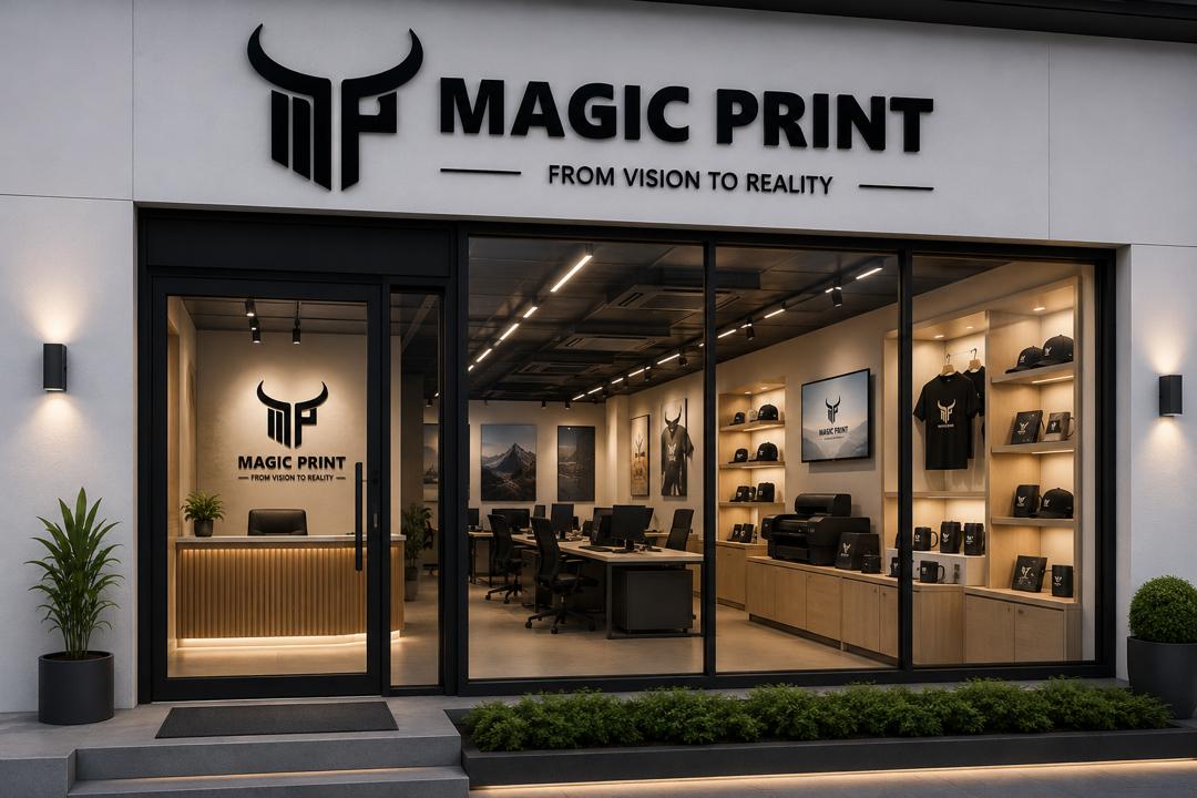 Magic Print office in Kigali